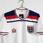 1982 England Home Retro Soccer Jersey