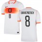 GRAVENBERCH #8 Netherlands Away Jersey World Cup 2026 Mens