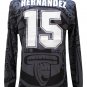 1998 Mexico Third Long Sleeve Retro Soccer Jersey Luis Hern&Atilde;&iexcl;ndez #15