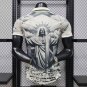 2026 Flamengo Jesus Christ Gray Black Player Version Soccer Jersey