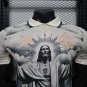 2026 Flamengo Jesus Christ Gray Black Player Version Soccer Jersey