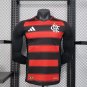 2025 Flamengo Home Long Sleeve Player Version Soccer Jersey