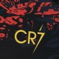 2026 Portugal Special Edition CR7 Black Red Soccer Jersey