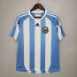 2010 Argentina Home Retro Soccer Jersey