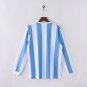 1978 Argentina Home Long Sleeve Retro Soccer Jersey