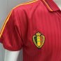 1990 Belgium Home Retro Soccer Jersey