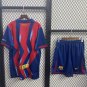 25/26 Barcelona Fourth Kids Soccer Jersey Size 16-28