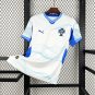 2026 Portugal Special Edition Soccer Jersey Predominantly White Design With Blue Accents and Ocean