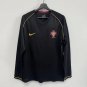 2006 Portugal Away Long Sleeve Retro Soccer Jersey