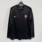 2006 Portugal Away Long Sleeve Retro Soccer Jersey