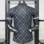 25/26 Real Madrid x Louis Vuitton Special Edition Player Version Black Soccer Jersey