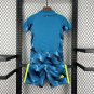 2026 Spain Goalkeeper Kids Soccer Jersey Size 16-28