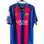 Barcelona 2016/2017 Messi Home Soccer Jersey Men