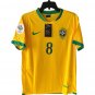 Brazil Soccer Jersey 2006 World Cup Home Yellow &acirc;�� Kaka #8 &acirc;�� Men&acirc;��s