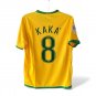 Brazil Soccer Jersey 2006 World Cup Home Yellow &acirc;�� Kaka #8 &acirc;�� Men&acirc;��s