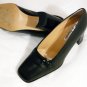 Le Saunda Classic Black Leather High Heels 35.5/5.5