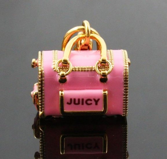 Juicy Couture Yorkie Dog Carrier Charm