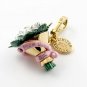 Juicy Couture 2010 Limited Edition White Rose Bouquet Charm