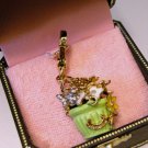 Juicy Couture Flower Basket Charm