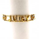 Juicy Couture Golden Double-Chain JUICY Hearts Bracelet