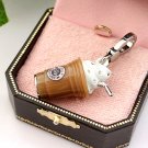 Juicy Couture Coffee Frappe Frappuccino Drink Charm