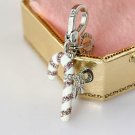 Juicy Couture 2009 Limited Edition Silver Candy Cane Charm