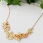 Juicy Couture Modern Nostalgia Cutout Flower & Bird Necklace