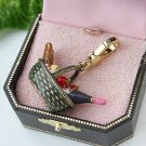 Juicy Couture Picnic Basket Charm (Pre-Release)
