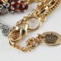 Juicy Couture 14K Yellow Gold-Plated Girls' Best Friends Necklace (Retired)