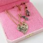 Juicy Couture 14K Yellow Gold-Plated Girls' Best Friends Necklace (Retired)