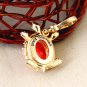 Juicy Couture Cabochon Jewel Turtle Gold Charm