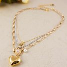 Juicy Couture Layered Heart Necklace