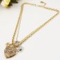 Juicy Couture 2-Layered Heart Necklace