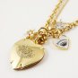Juicy Couture 2-Layered Heart Necklace
