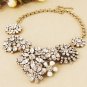 J. Crew Flower Lattice Necklace
