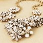 J. Crew Flower Lattice Necklace