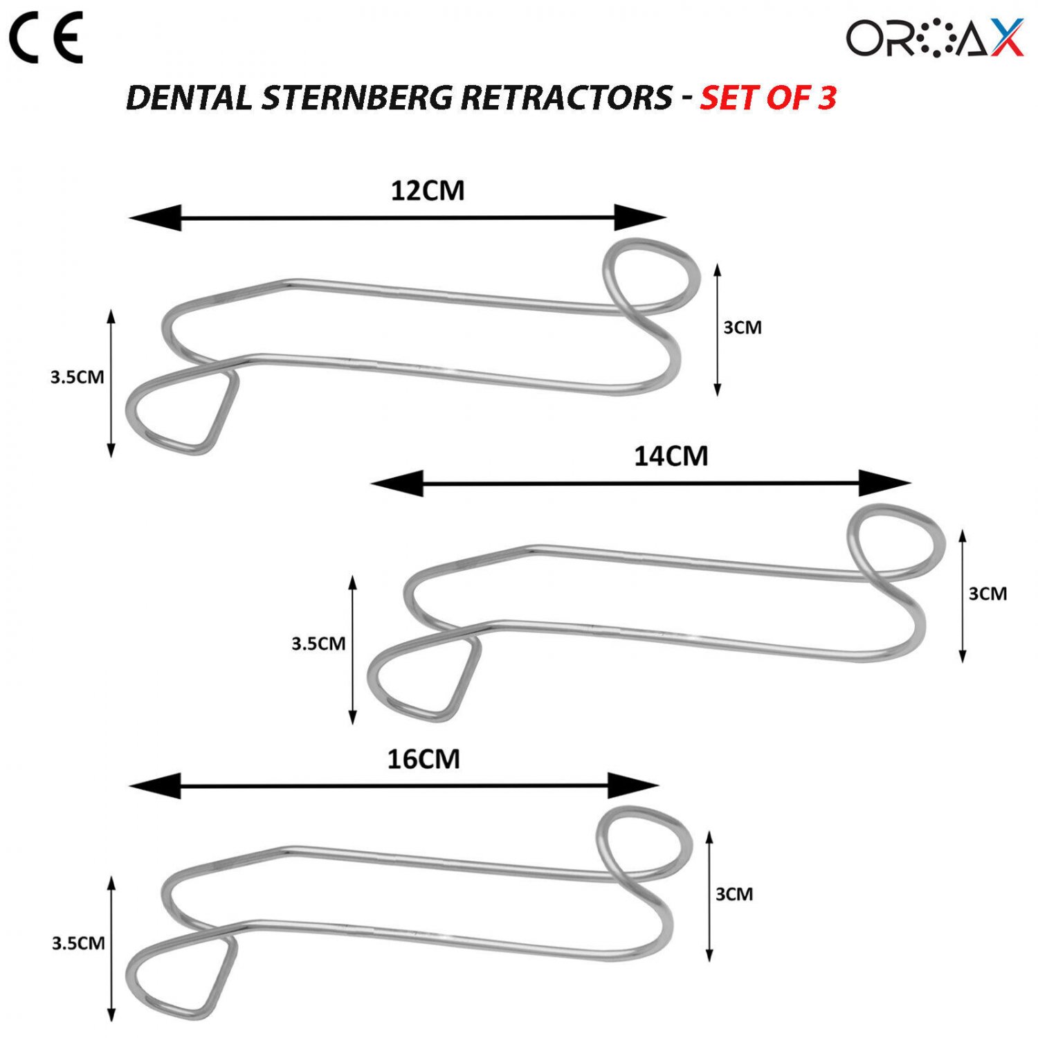 Dental Mouth Opener Intraoral Cheek Lip Retractor Prop Orthodontic Adult Large E - Foto 12