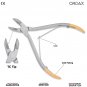 Orthodontic Heavy Duty Distal End Soft Wire Cutting Pliers 12.5cm Double Springs
