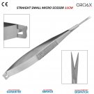 Straight Microsurgical Scissors Noyes Fine Tipped Dissection Ophthalmology VETs