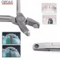 Orthodontic Thermal Cut Hole Punch Forming Plier Dental Aligner Retainer Braces