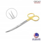 Surgical Goldman Fox Scissor 12cm TC Curved Tissue Cutting Veterinary Instrument