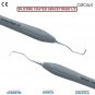 Gracey Curettes Set of 7 Silicone Coated Periodontal Scaler Calculus+ Cassette