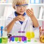 Test Tubes for Children Kids Water Play Educational Toy Home Science Kits for Boys and Girls Purple