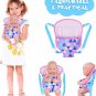 Doll Backpack, Baby Doll Carrier with Adjustabl14-18 Inch Straps,Doll Storage Bag Backpack Front