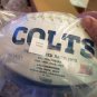 Carson Wentz Colts white panel football