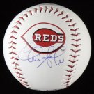 Chris Sabo Signed OML Reds Logo Baseball