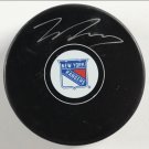 Will Cuylle Signed Rangers Logo Hockey Puck