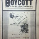 Boycott Nazi Goods and Service, New York, NY, 1939 [Newspaper]