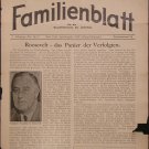 Judisches Familienblatt, New York, NY, 1937-1938 [Newspaper]