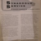 Synagogue Service/a resource magazine for Jewish leaders,1965-1968 [Newspaper]